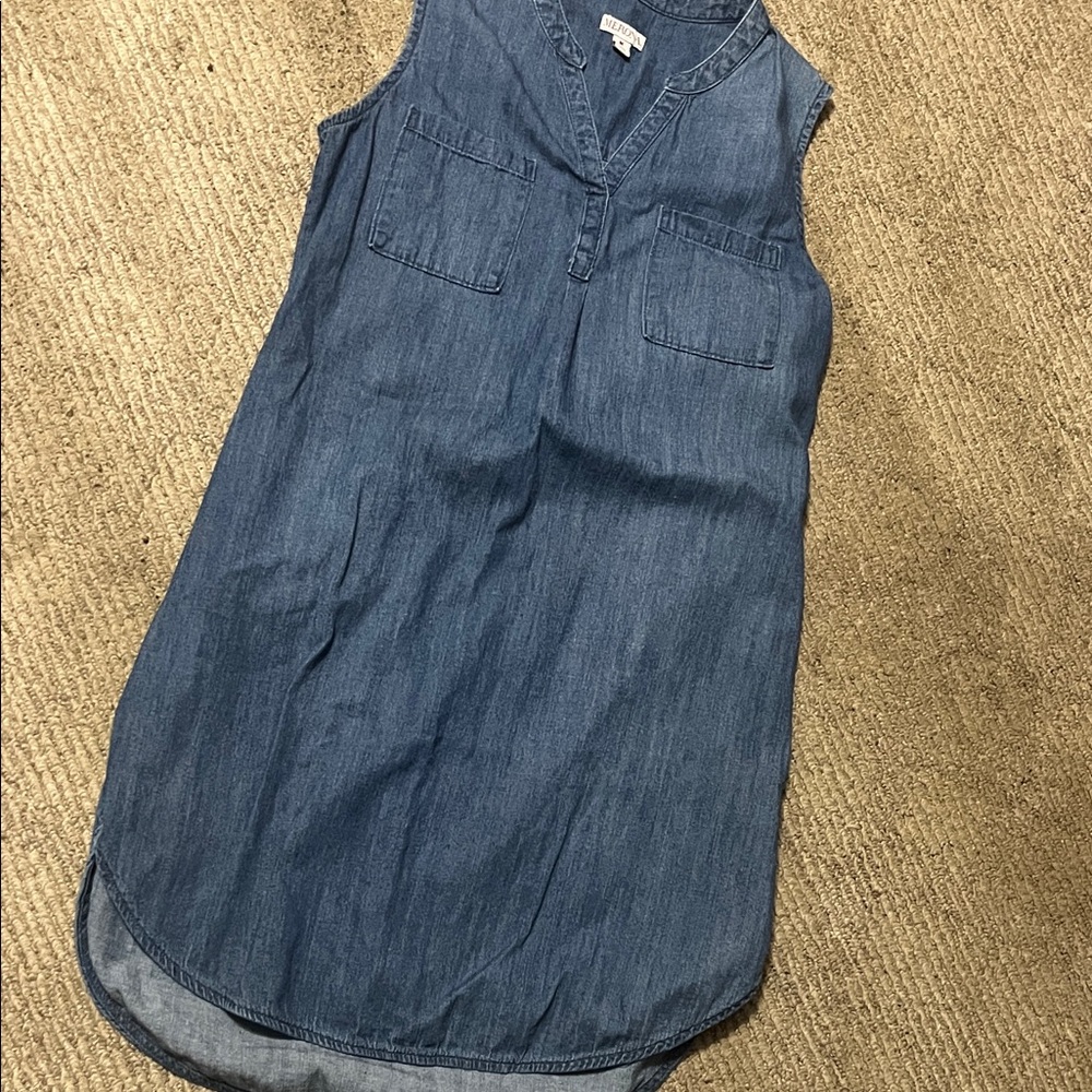 Merona Blue Sleeveless Dress